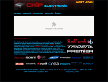Tablet Screenshot of chipelektronik.com